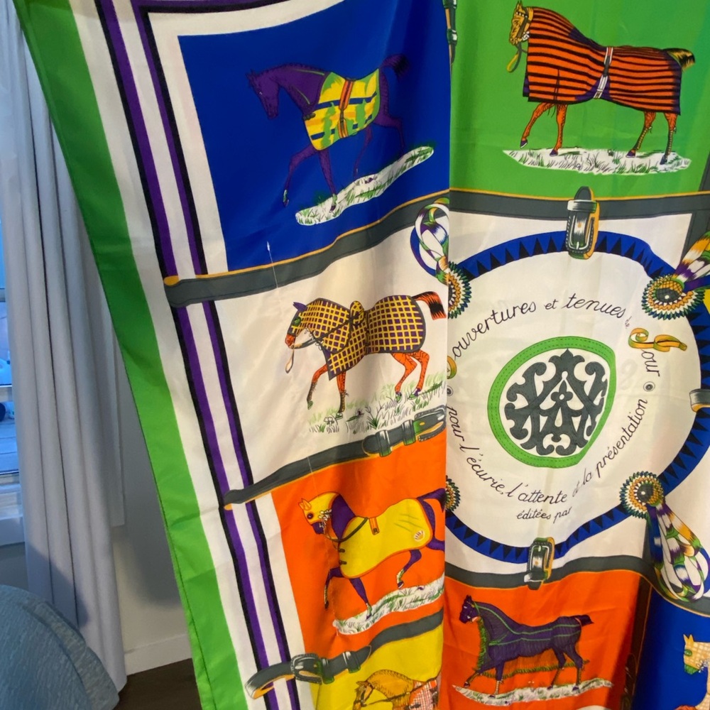 Colorful Equestrian Robe - Picture 2 of 3